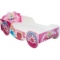 Lit d'enfant La calèche 80x160 avec matelas, sommier