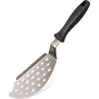 FMprofessional 21723.0 Paletta Pesce, Acciaio, Argento/Nero, 50 x 50 x 20 cm