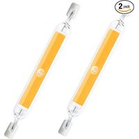 2er-Pack 189 mm 20 W 220 V R7S Hochleistungs-LED-Lampen, doppelseitig mit COB-Glas, ersetzt Halogenlampen, geringer Energieverbrauch, natürliches Licht