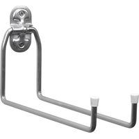 Langer Doppel-Mehrzweckhaken, belastbar ca. 25kg, 12x25x5cm E3/08883