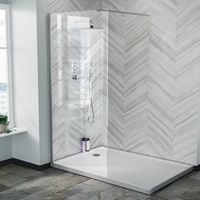 Samoa 900 mm Walk In Wet Room Enclosure