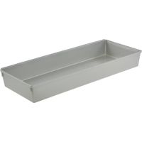 Schubladeneinsatz 38x15x5cm silber
