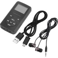 ZJCHAO radio numérique DAB Récepteur radio numérique portable DAB / DAB + lecteur MP3 Bluetooth avec écouteurs