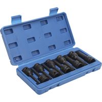 Ensemble de Socket Hexagonal, Impact Allen Socket Set CRMO Impact M5 Outil 78 Mm Longueur 10pcs