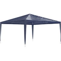 Tente de réception 4x4 m bleu