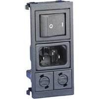Bulgin BZV03/Z0000/72 Male IEC connector 10A 250V
