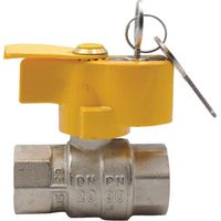 Valvola a sfera a passaggio totale in ottone 1"ff d25