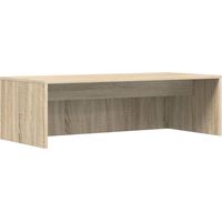 vidaXL Wall-Mounted Desk Sonoma Oak 100 x 45 x 30 cm Engineered Wood