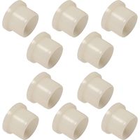 Cyclingcolors – Lot de 10 coussinets entretoise épaulée 6mm – Nylon 6.6 – ØD = 10mm – Ød = 6mm – H = 2mm – Résistance au frottement