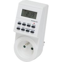 Timer elettronico 7 giorni - Programmazione settimanale - 16A - AC230V - IP20