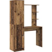 Maison Exclusive - Bureau 2 pcs Bois ancien