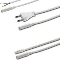 Hera Netzanschlussleitung 2m 2x0,75qmm PVC ws 70°C Aderendh 250V HVLCS42/2000NETZANSCHLUSSLEITUNG