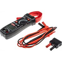 Rs Pro – Pince multimètre 400A c.a. – Tension 600V c.a. et c.c. – Résistance 20MO – Résolution 10mA – Type de pin