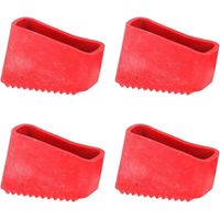 4 Pièces Couvre-Pieds D'échelle, Pieds d'échelle en caoutchouc, pour Escaliers Revêtements en Caoutchouc Antidérapants, Coussin de Protection D'échelle pour échelles Télescopiques