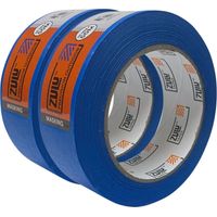 Zulu Precision Outdoor Blue Painters Masking Tape - 38mm x 50m (6 months), 2 Pack