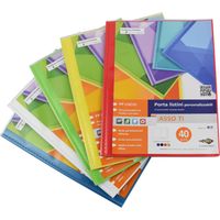 SEI Rota 572230 cartellina con fermafoglio Polipropilene (PP) Blu