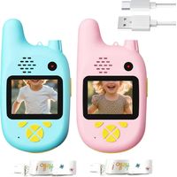 Talkies-walkies avec vidéo pour enfants Radio sans fil longue portée, talkie-walkie interactif sans fil