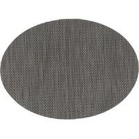 Set de Table Ovale "Maoli" 35x48cm Noir