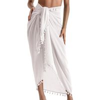 blouse de maillot de bain semi-transparente pour femme