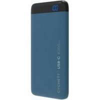 Cygnett ChargeUp Pro 6000 mAh 15W USB-C Powerbank - Teal