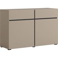 Cómoda Alfere 104, Congo, Con cajones y puertas, Número de cajones: 2, 78x119x40cm