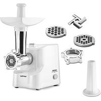 Zelmer ZMM1010B picadora de carne blanca y plateada
