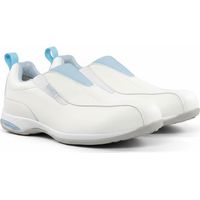 Chaussures de sécurité blanches Femme sans lacet Cassis S2 SRC taille 36 Basket travail