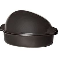 Emile Henry eh349542 Rostiera in Ceramica, Ceramica, Carboncino, x-Large