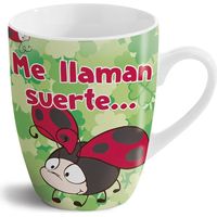 Tazza nici me llaman suerte apertura ampia manico facile