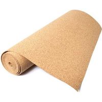 Amorim Rotolo Sughero Naturale Grana Grossa spessore 2 mm larghezza 1 m lunghezza 10 m colore Naturale