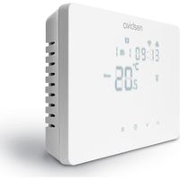 AVIDSEN CronoTermostato Wifi Cablato Per Caldaia E Condizionatore Bianco