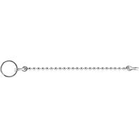 STEDO KUGELKETTENGARN. 30 CM, 3,2 MM, MS VERCHR., 1 RING MONT.