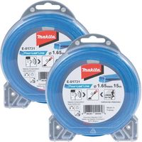 2x Makita E-01731 Brush Cutter Grass Trimmer Nylon Line 15m Low Noise DUR181Z
