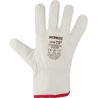 GUANTE CONDUCTOR WORKFIT PIEL VACUNO NATURAL TALLA 9