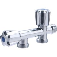 Rubinetto doppio in linea per lavatrice NOYON & THIEBAULT