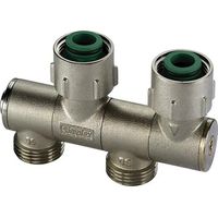 Flamco Gruppo valvole VARIOCON, orientabile N2 G3/4i x G3/4a MS vern. con cono, F12002