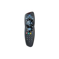 Telecomando IR Wireless Sky SKY715 per Sistema Home Cinema, TV e Set-Top Box con Pulsanti in Nero