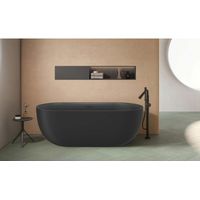 Baignoire îlot noire DANAE 160x75 x59cm