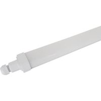 Silamp – Réglette LED étanche 120cm 36W IP65 interconnectable – Blanc froid 6000K – 3830 lumens – Installation rapide pour chantiers et garages