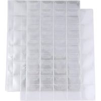 Lot de 10 pochettes classiques pour pièces de monnaie, albums et sacs de rangement pour collection de billets.-White