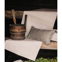 Jokipiin Laituri Sauna Sitzunterlage 45 x 160 cm Sauna Seat Cover white/beige