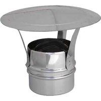 FUMAIOLO ZINCATO TONDO A CAPPELLO 'CINESE' Ø 140 mm