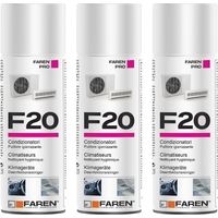 Farmicol Faren F20 Spray Assainisseur pour Climatiseurs et Voitures 400ml - 3pcs