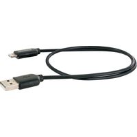 Schwaiger Apple Lithning Sync & Ladekabel USB 2.0 A auf Apple Lightning Stecker Ladekabel