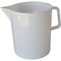 BOCCALE GRADUATO STEFANPLAST - PP BIANCO LT 5- 5 pezzi
