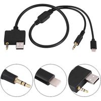 Câble adaptateur AUX pour Hyundai KIA iPod iPad iPhone
