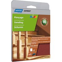 Toile abrasive superflex grain 80 x3 sc - NORTON
