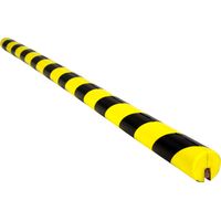 Amortisseur de chocs jaune/noir- Diamètre : 4 cm - Longueur : 1 m - NOVAP