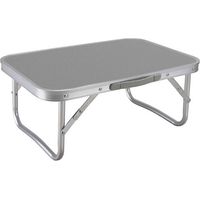Marbueno Mesa Plegable Gris para Camping y Playa