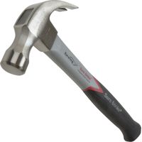 Estwing EMRF20C 20oz Surestrike Curved Claw Hammer with Fibreglass Shaft, Cushion Grip, 560g (20oz), 340mm Length